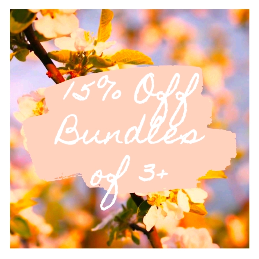 Bundle & Save! Add 3 or more items, save 15%!